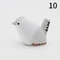 Hand Carved Wooden Bird Figurine Mini Rustic Home Decor 10
