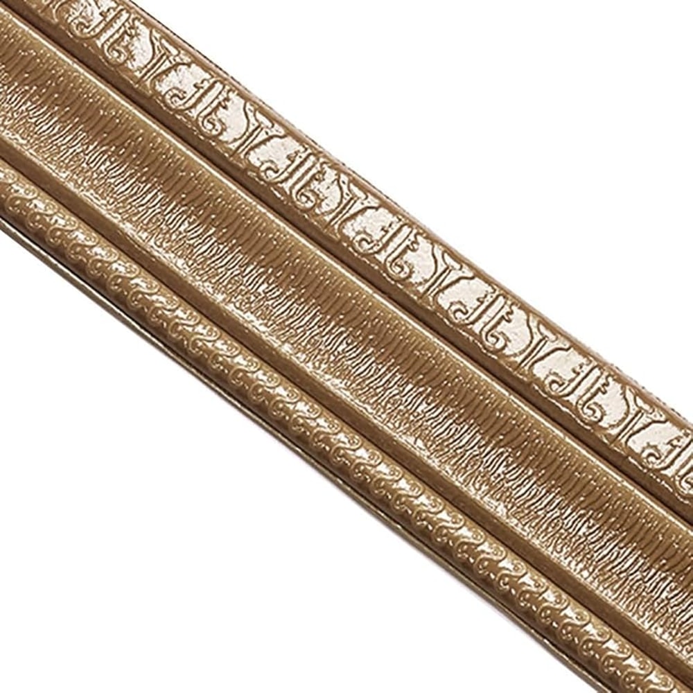 3D Wall Border Sticker Peel And Stick Tile Trim Waterproof Self Adhesive Decor 4