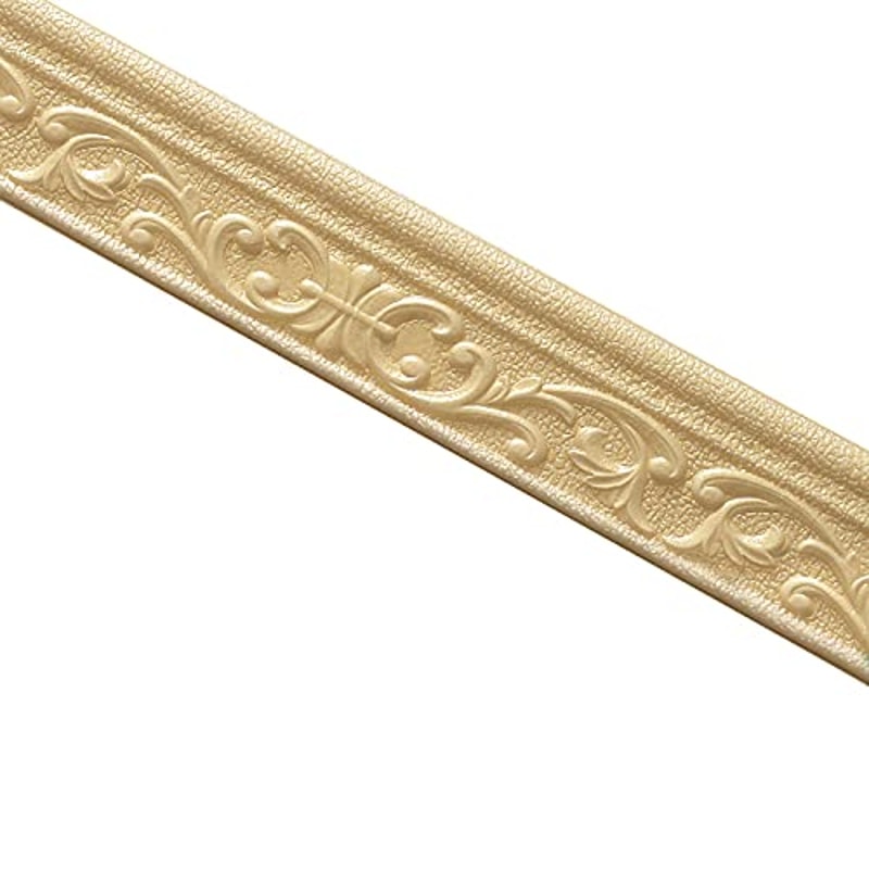 3D Wall Border Sticker Peel And Stick Tile Trim Waterproof Self Adhesive Decor 14