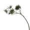 Artificial Pine Branch Realistic Greenery Fake Pine Plant Elegant Holiday Decor 1