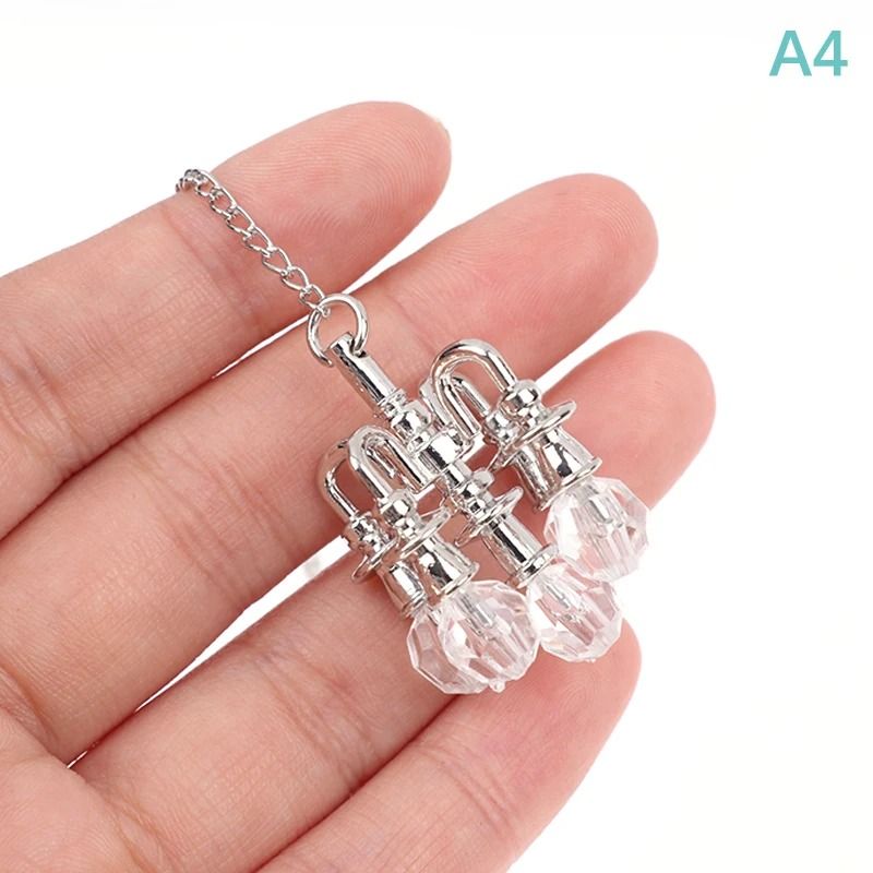 Dollhouse LED Chandelier Miniature Ceiling Lamp Dollhouse Lighting Accessory 6