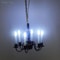 Dollhouse LED Chandelier Miniature Ceiling Lamp Dollhouse Lighting Accessory 12
