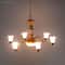 Dollhouse LED Chandelier Miniature Ceiling Lamp Dollhouse Lighting Accessory 0