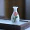 Ceramic Mini Vase Toothpick Holder Jar Chinese Style Cotton Swab Storage Decor 4