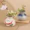 Ceramic Mini Vase Toothpick Holder Jar Chinese Style Cotton Swab Storage Decor 21