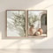 Mediterranean Wall Art Olive Tree Poster Countryside Landscape Minimalist Vase Print 0