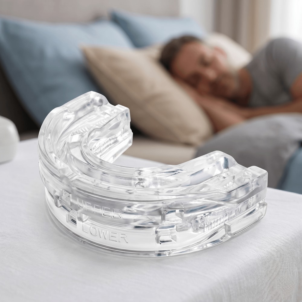 Adjustable Anti Snoring Mouth Guard For Bruxism Relief And Better Sleep 1