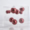 Geometric Metal Decor Sculpture In Acrylic Display Box For Modern Minimalist Home Styling 5