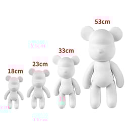 diy fluid bear sculpture paint kit creative art toy for unique graffiti home decor