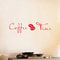 Coffee Wall Decal Vinyl Sticker For Kitchen Cafe And Office Wall Decor 4