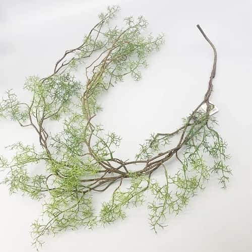 Artificial Hanging Vines Green Rattan Wall Decor for Natural Indoor Styling