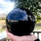 Black Tourmaline Quartz Crystal Sphere Healing Energy Stone For Chakra Decor 4