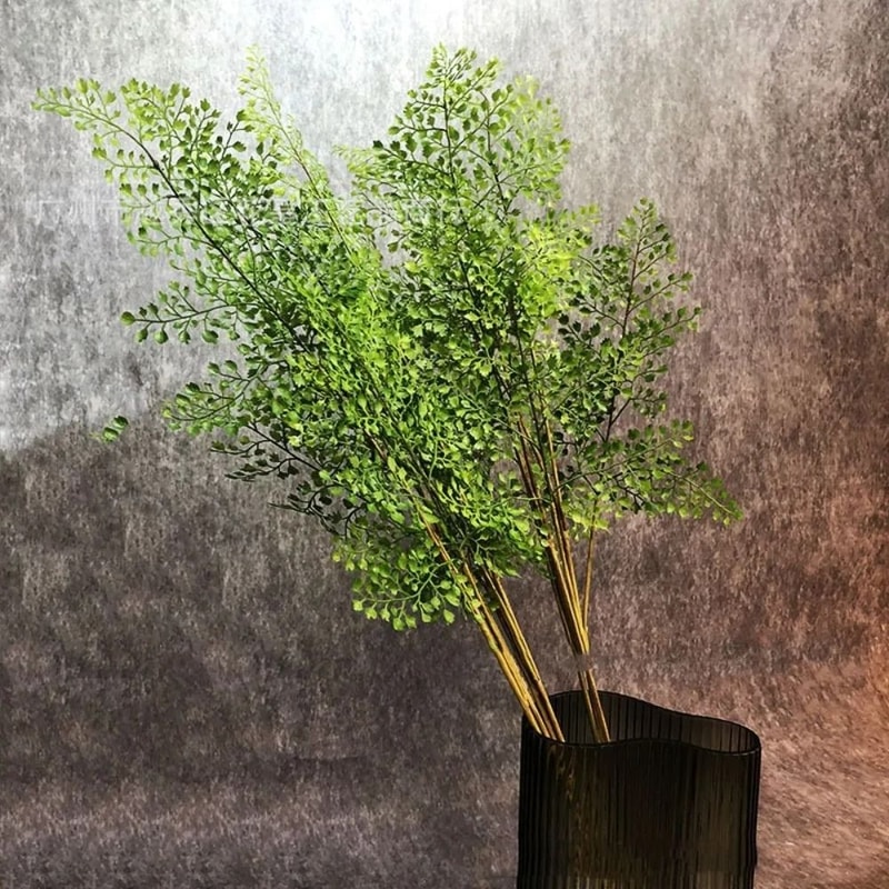 Artificial Fern Plant Real Touch Greenery Branches For Elegant Home And Wedding Decor 8