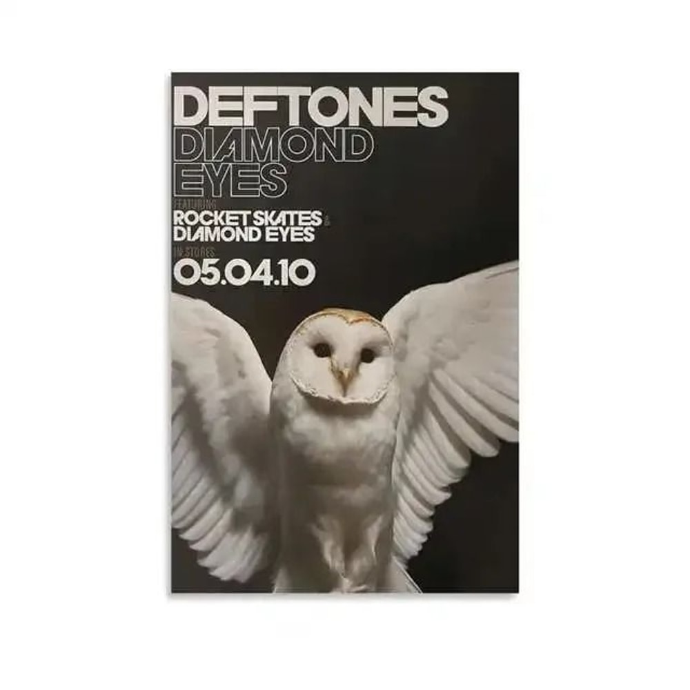 Deftones Album Poster Around The Fur Rock Band Wall Art For Aesthetic Room Decor 23