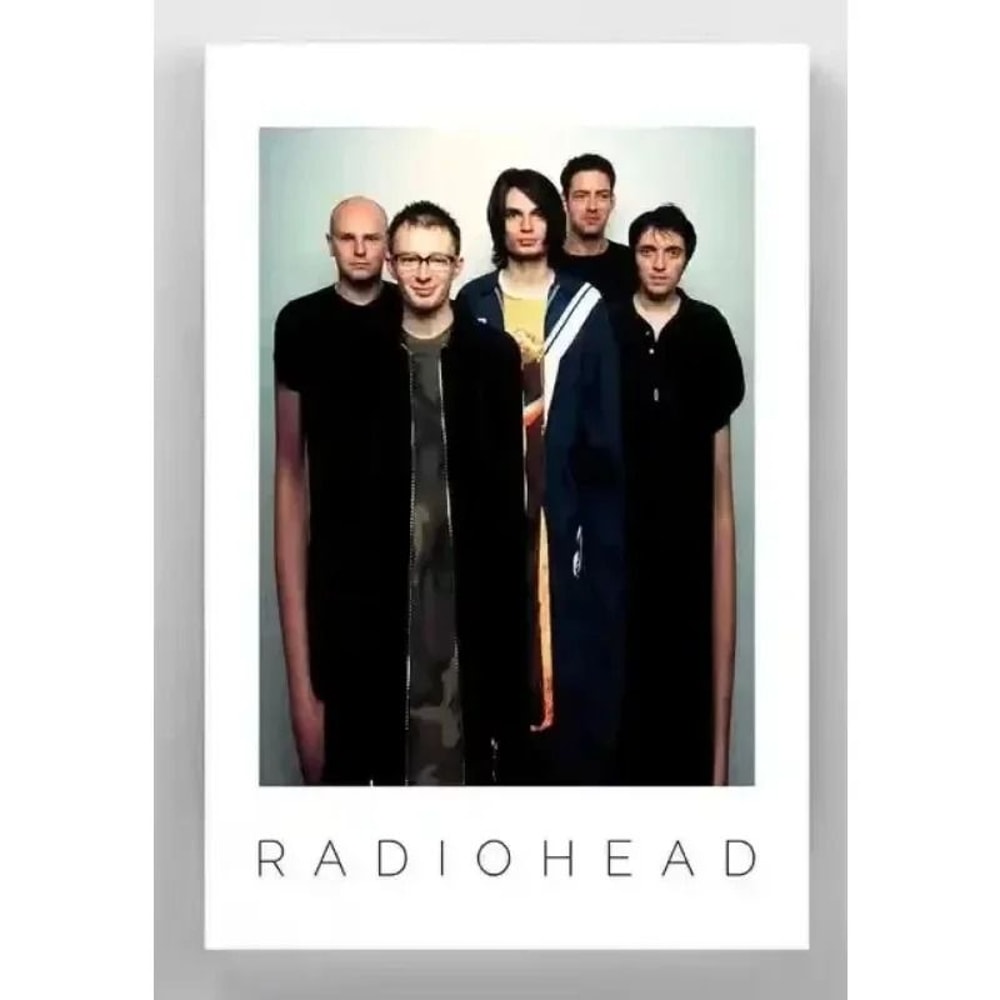 Radiohead The Bends Poster Album Cover Wall Art Canvas For Rock Music Decor 1