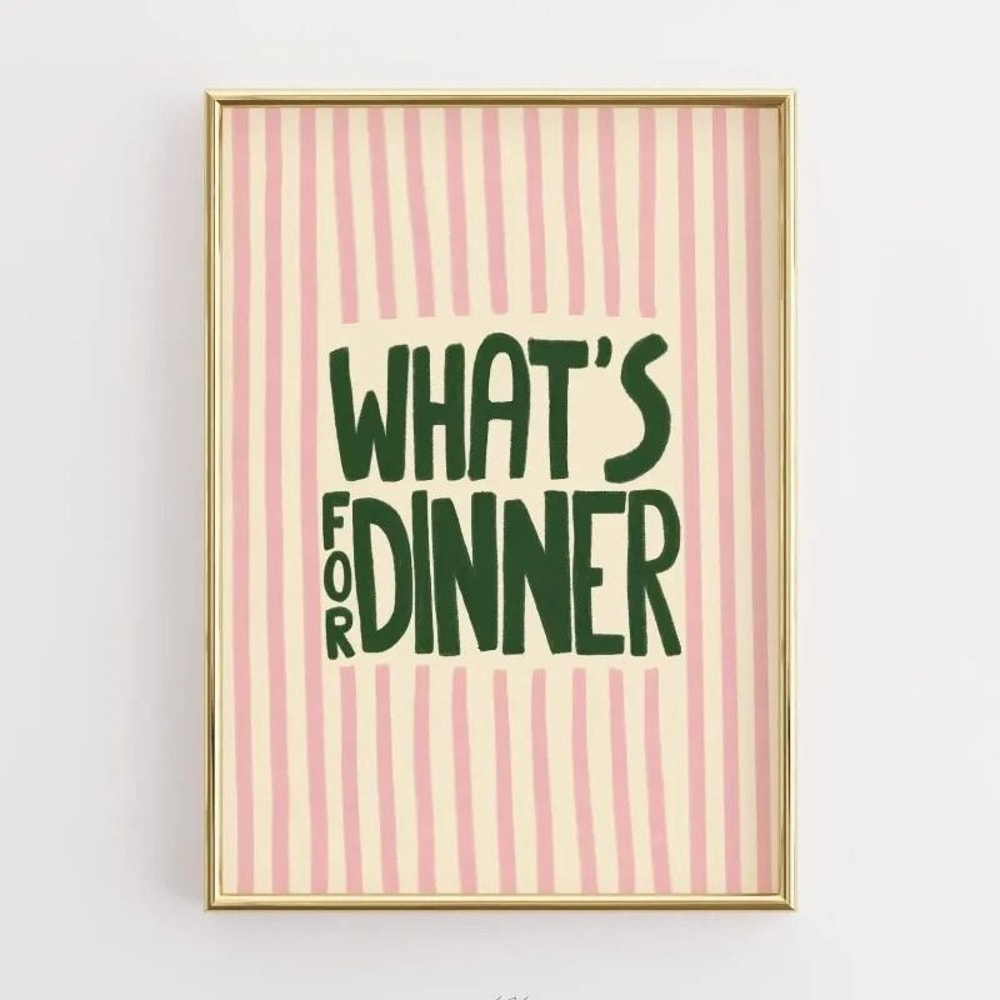 Funny Kitchen Wall Art Coffee Lover Poster Retro Food Canvas Print For Modern Kitchen Decor 6