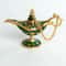 Vintage Aladdin Lamp Decor Metal Genie Ornament For Antique Style Home Decoration 3