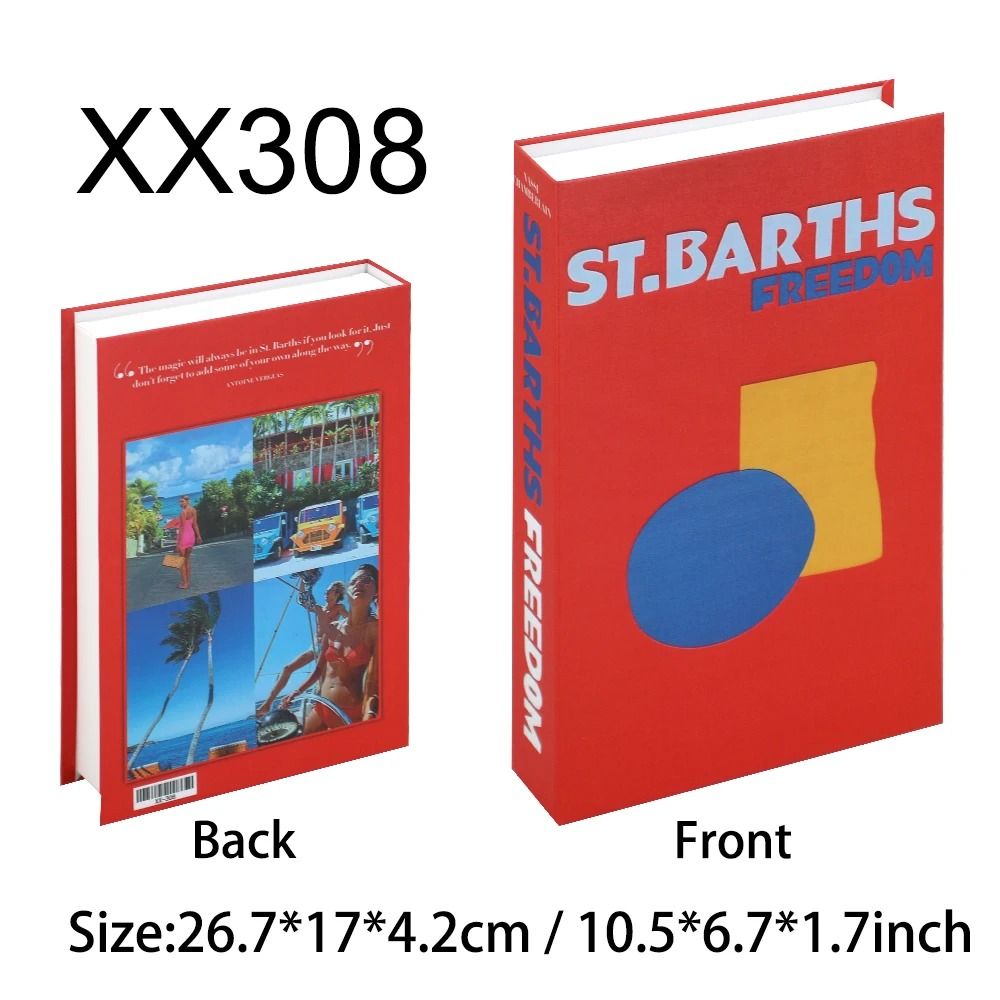 Decorative Fake Books Coffee Table Decor Set Faux Book Box For Stylish Home Staging 9