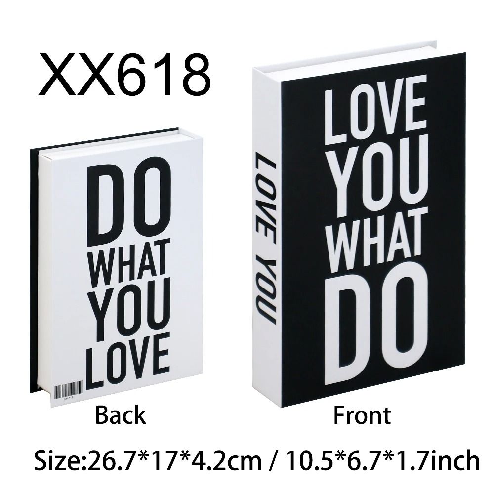 Decorative Fake Books Coffee Table Decor Set Faux Book Box For Stylish Home Staging 19