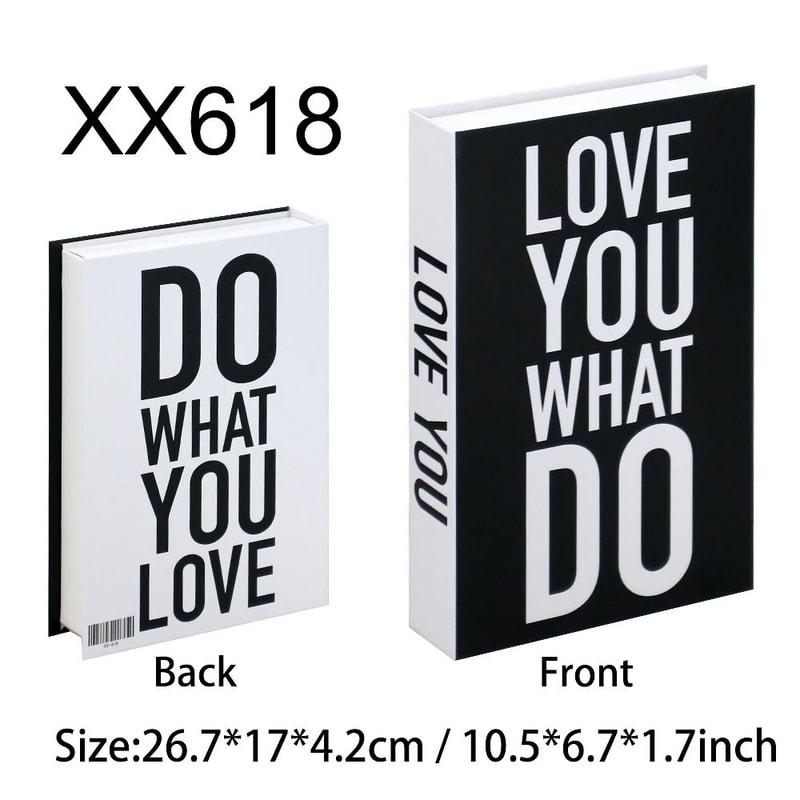 Decorative Fake Books Coffee Table Decor Set Faux Book Box For Stylish Home Staging 19