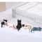 Kawaii Cat Desk Decor Set Monitor Edge Figurines Cute Screen Topper Companions 2