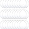 Clear Acrylic Ornament Blanks Round Disc Set For DIY Craft And Custom Decor 0