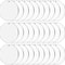 Clear Acrylic Ornament Blanks Round Disc Set For DIY Craft And Custom Decor 7