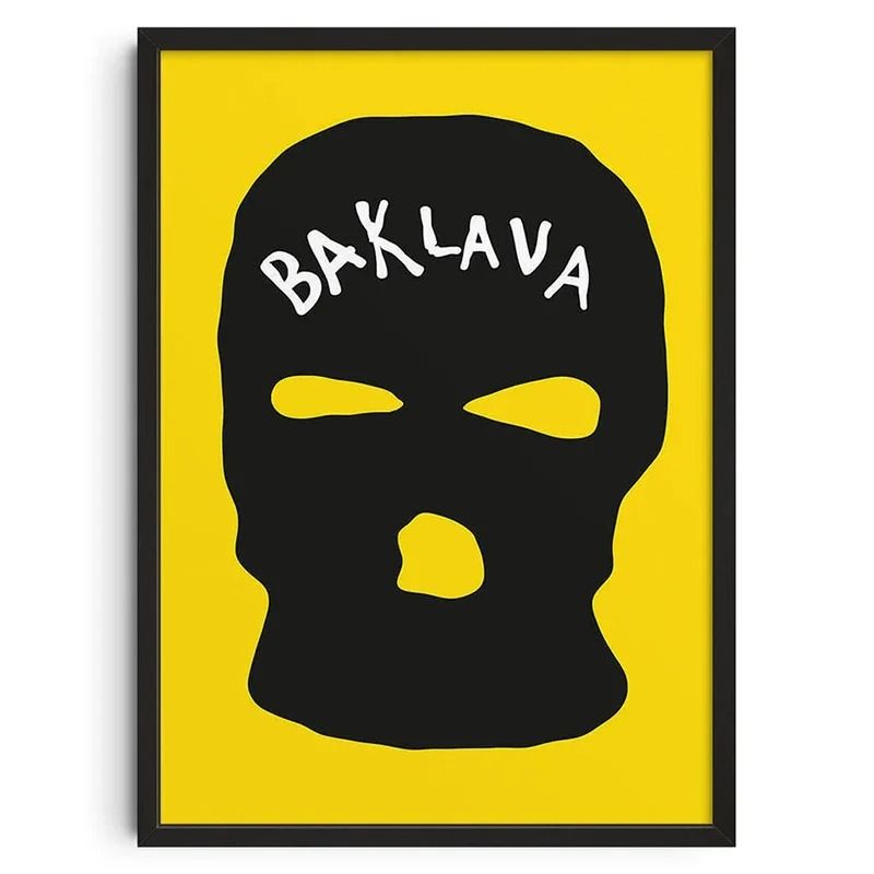 Bauhaus Geometric Wall Art Japanese Snake Poster Mid Century Modern Canvas Decor 3