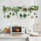 Flower Shelf Wall Stickers 3D Potted Plant Wall Decals For Home Room Decor 4