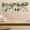 Flower Shelf Wall Stickers 3D Potted Plant Wall Decals For Home Room Decor 6