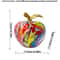 Abstract Apple Sculpture Colorful Resin Art Decorative Table Ornament 3