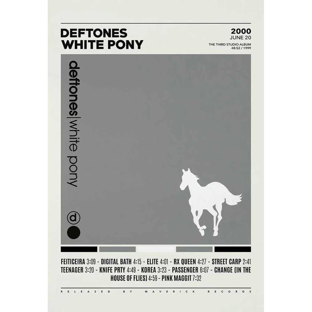 Deftones Album Cover Poster Canvas Music Wall Art Room Decor 8
