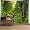 Window Scenery Wall Tapestry Nature View Mural Background Decor 5