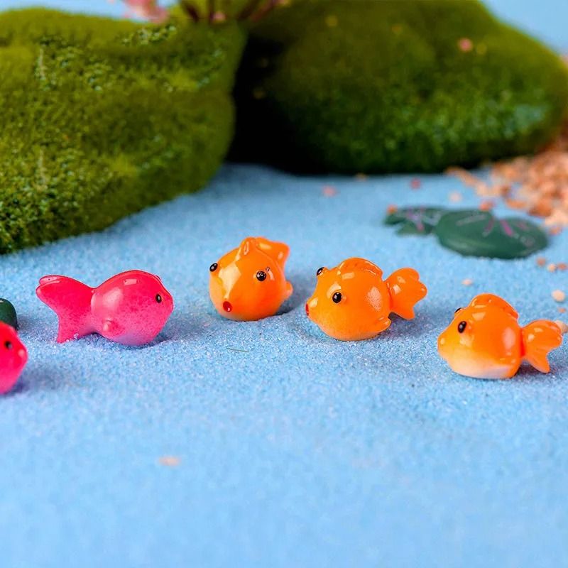 Mini Animal Figurines Set Fairy Garden Dollhouse Aquarium Decor 13