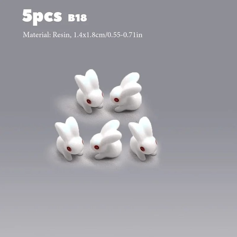 Mini Animal Figurines Set Fairy Garden Dollhouse Aquarium Decor 15