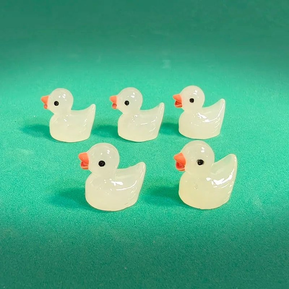 Mini Animal Figurines Set Fairy Garden Dollhouse Aquarium Decor 3