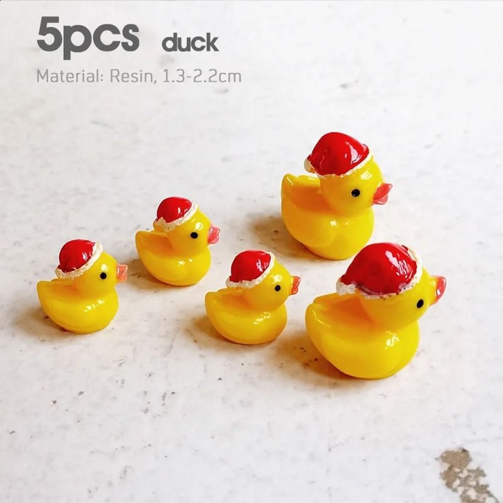 Mini Animal Figurines Set Fairy Garden Dollhouse Aquarium Decor 8