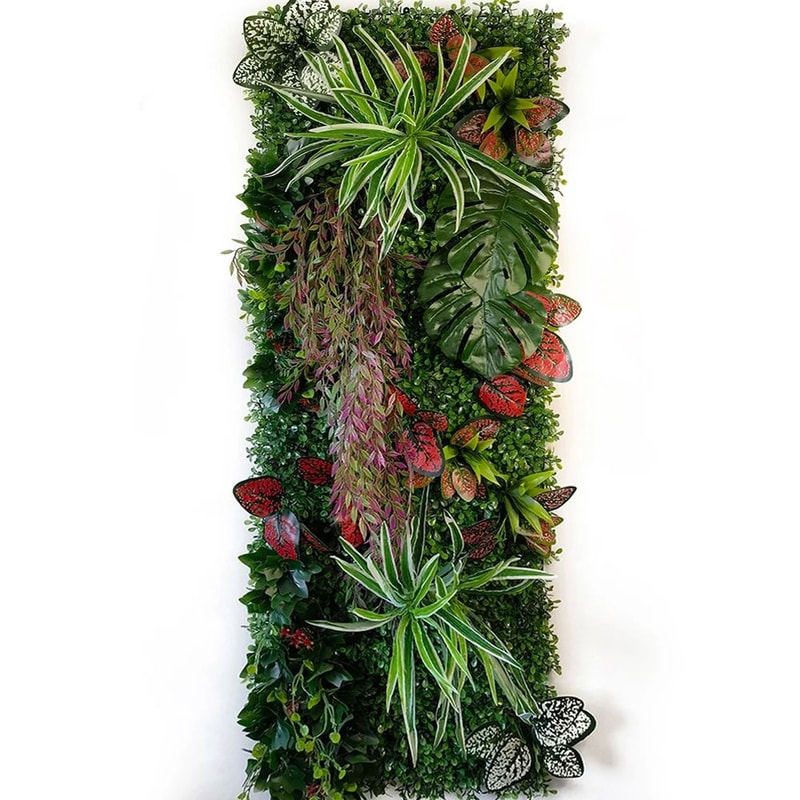 Artificial Eucalyptus Wall Panel Greenery Backdrop Decor Wedding Grid 10