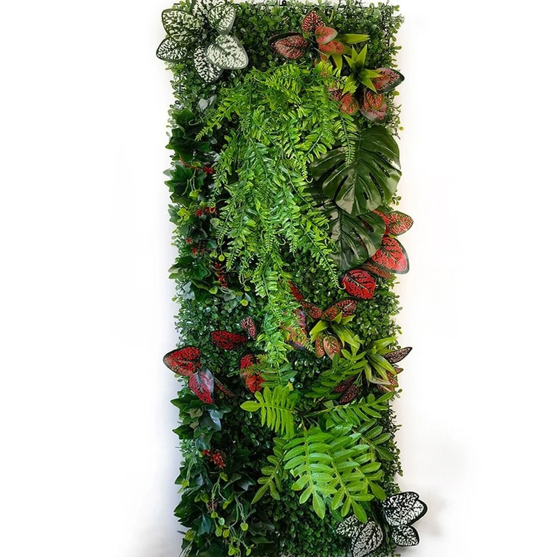 Artificial Eucalyptus Wall Panel Greenery Backdrop Decor Wedding Grid 7
