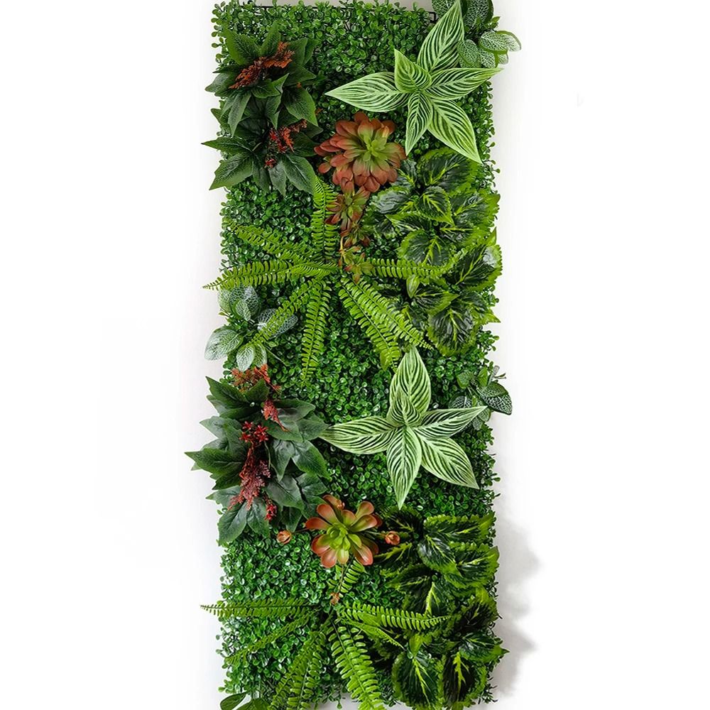 Artificial Eucalyptus Wall Panel Greenery Backdrop Decor Wedding Grid 23