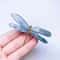 Kyanite Crystal Dragonfly Figurine Healing Butterfly Decor 8