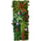 Artificial Grass Wall Panel Faux Greenery Backdrop Decor 16