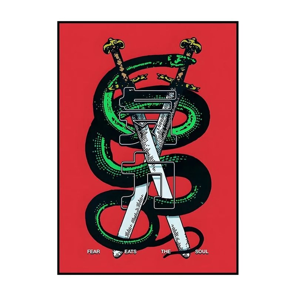 Japanese Koi Bonsai Canvas Wall Art Vintage Botanical Poster 10