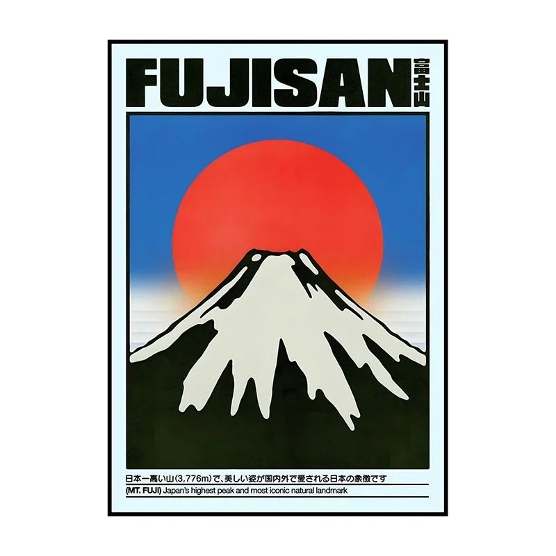 Japanese Koi Bonsai Canvas Wall Art Vintage Botanical Poster 13