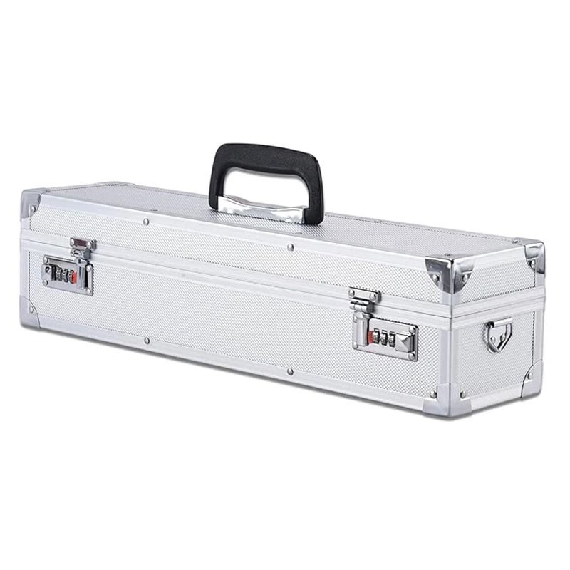 Professional Chef Knife Storage Case With Lockable Aluminum Organizer 1