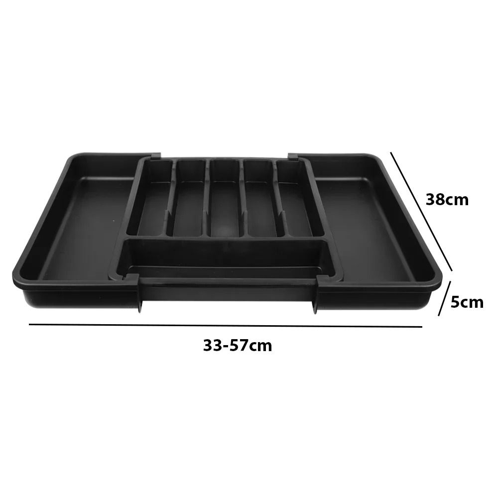 Expandable Kitchen Drawer Organizer Adjustable Cutlery Storage Tray 3
