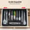 Expandable Kitchen Drawer Organizer Adjustable Cutlery Storage Tray 7
