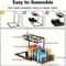 2 Tier Sliding Under Sink Organizer Rustproof Metal Cabinet Storage Rack 4