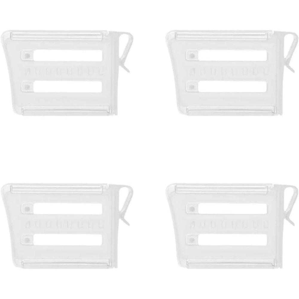 Adjustable Refrigerator Divider Clips Fridge Shelf Organizer Set 1
