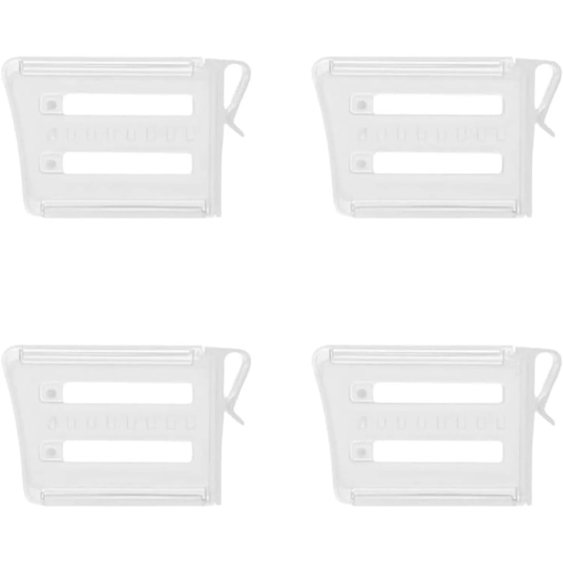 Adjustable Refrigerator Divider Clips Fridge Shelf Organizer Set 1